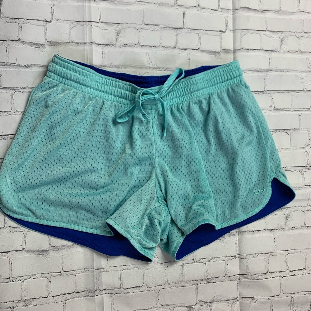 Light blue champion shorts